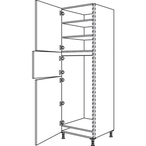 Nobilia XL-Geraete-Umbau Kuehl-Gefrierautomat NGS123G-3X 56986