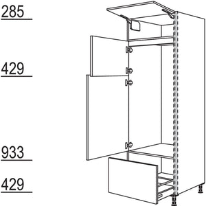 Nobilia XL-Geraete-Umbau Kuehl-Gefrierautomat NGS123GA-1X 31987