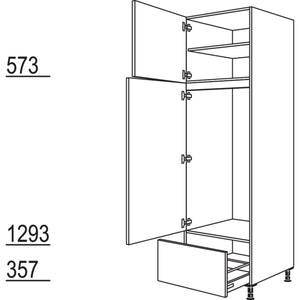 Nobilia XL-Geraete-Umbau Kuehlautomat G123A-3X 53854