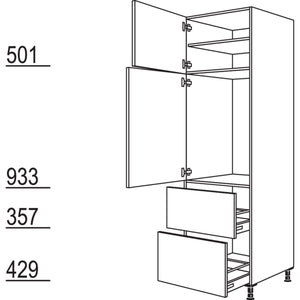 Nobilia XL-Geraete-Umbau Kuehlautomat GD882A-3X 53827