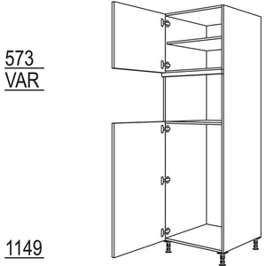 Nobilia XL-Geraete-Umbau Kuehlautomat und Dampfgarer - Kompaktgeraet G103DK-3X 53846