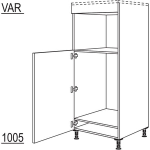 Nobilia XL-Geraete-Umbau Kuehlautomat und Mikrowelle oder Dampfgarer - Kompaktgeraet G88DK-X 31727