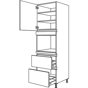 Nobilia XL-Geraete-Umbau fuer Dampfgarer - Kompaktgeraet NGDK2A-3X 53326