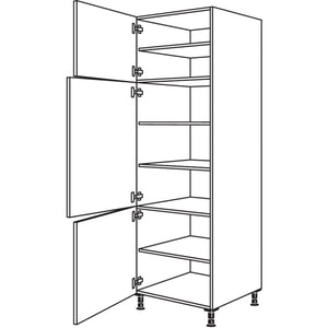 Nobilia XL-Geschirr-- Vorratsschrank H40-1X 31209