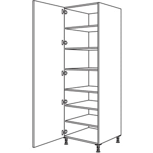 nobilia XL-Geschirr-- Vorratsschrank HF40-2X 41212