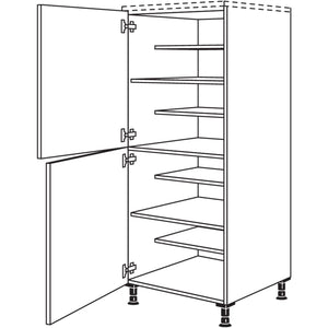 Nobilia XL-Highboard Schuhschrank HDWS60-X 287