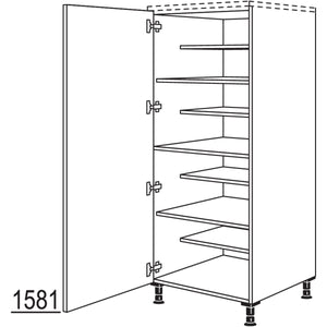 nobilia XL-Highboard Schuhschrank HWSF60-X 32533