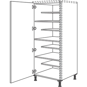 nobilia XL-Highboard Schuhschrank NHSWSF40-X 68707
