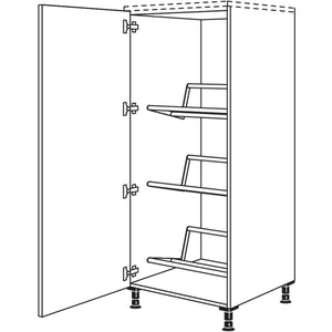 nobilia XL-Highboard fuer Getraenkekisten HGTKF60-X 32551