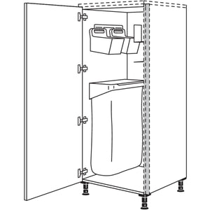 nobilia XL-Highboard mit Ordnungssystem Laundry-Area NHSOSF50-X 68576