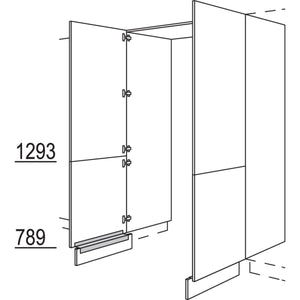 Nobilia XL-Hochschrank-Durchgangstuer HDWDT100-1X 56638