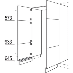 Nobilia XL-Hochschrank-Durchgangstür HWDT80-2X 56652