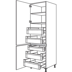 Nobilia XL-Hochschrank NHI40-3X 53313
