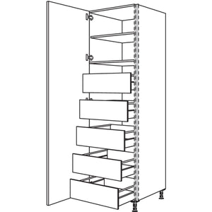 nobilia XL-Hochschrank NHSIF50-3X 56949