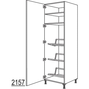 nobilia XL-Hochschrank fuer Getraenkekisten HGTKF60-2X 40273