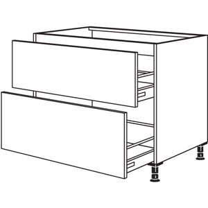 Nobilia XL-Spuelen-Auszugschrank SPUDASA90-X 31229
