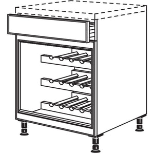 Nobilia XL-Unterschrank-Weinregal Landhaus URWF50-X 37793