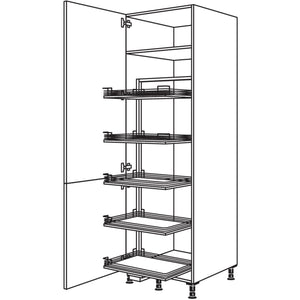 Nobilia XL-Vorratsschrank Cargo HDC60-2X 45260