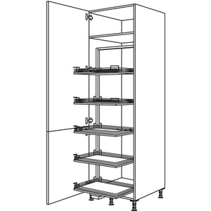Nobilia XL-Vorratsschrank Cargo HDC50-3X 51259