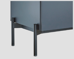 nobilia Sockelfußgestell aus Stahl SOGF180 186 cm