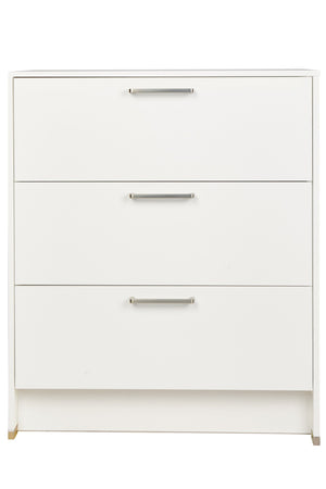nobilia Kommode 3 Auszüge Alpinweiß