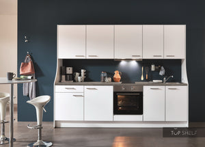 nobilia elements Küche Köln in Beton Schiefergrau