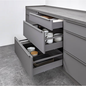 Auszug Schiefergrau Unterschrank 22050