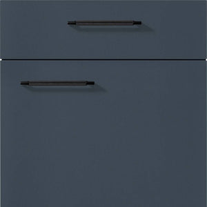 nobilia Küchen Frontüren Muster, Frontmuster - 945 Easytouch Lacklaminat Fjordblau ultramatt 966 Möbelfront