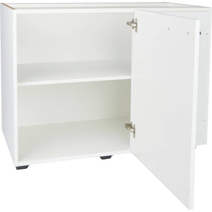 nobilia Eckschrank 1 Tür UEDF100 Küchen-Eckunterschrank weiß UED100-60 32099-Rechtsanschlag