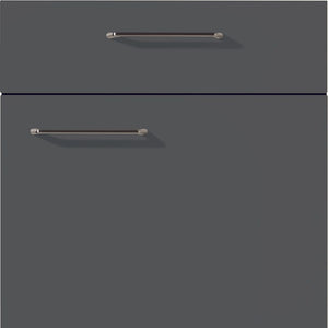 nobilia Küchen Frontüren Muster, Frontmuster - 648 Flash Lacklaminat Schiefergrau Hochglanz 453 Möbelfront