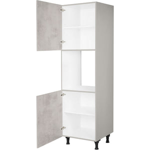 nobilia Geräte Umbau Backofen GO 1 60 cm Beton Grau Hellgrau Anthrazit 892 Riva 371