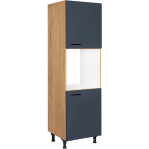 nobilia Geräte Umbau Backofen GO 1 60 cm Dunkel Blau Fjordblau Ultra Matt 966 Easytouch 945