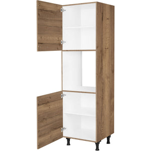 nobilia Geräte Umbau Backofen GO 1 60 cm Eiche Havanna Dunkel 402 Structura 382
