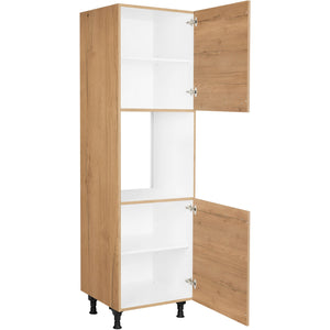 nobilia Geräte Umbau Backofen GO 1 60 cm Eiche Sierra Hell 405 Structura 382