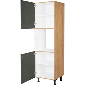 nobilia Geräte Umbau Backofen GO 1 60 cm Mineral Grün Ultra Matt 964 Easytouch 945