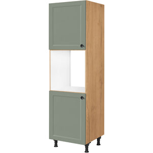 nobilia Geräte Umbau Backofen GO 1 60 cm Schilf Grün matt 776 Cascada 684