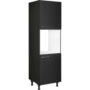 nobilia Geräte Umbau Backofen GO 1 60 cm Schwarz super matt 340 Touch 317
