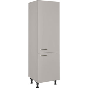 nobilia Geräte Umbau GD194 1 60 cm Hellgrau Stein grau super matt 341 Touch 317