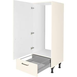 nobilia Geräte Umbau Kühlautomat G123S 60 cm Beige Magnolia super matt 336 Touch 317