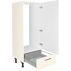 nobilia Geräte Umbau Kühlautomat G123S 60 cm Beige Magnolia super matt 336 Touch 317