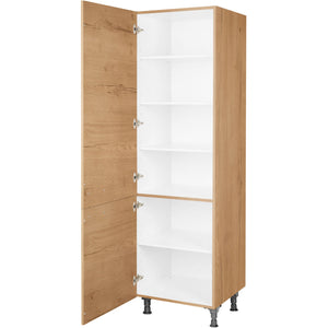 nobilia Geschirr Vorratsschrank HDV60 1 60 cm Eiche Sierra Hell 405 Structura 382