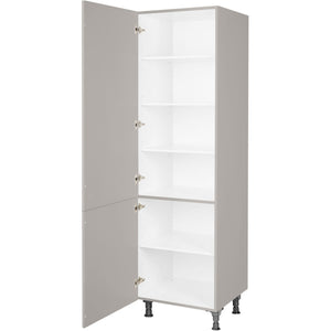 nobilia Geschirr Vorratsschrank HDV60 1 60 cm Stein Grau Matt 772 Cascada 684