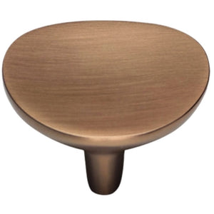 nobilia Griff 246 Metallknopf Bronze Metallic farbig