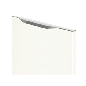 nobilia Griff 350 Griffleiste Edelstahlfarbig