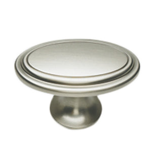 nobilia Griff 677 Metallknopf Edelstahlfarbig