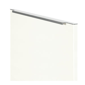 nobilia Griff 760 Griffleiste Edelstahlfarbig