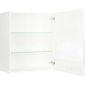 nobilia Hängeschrank WGLS60-01 mit Segmentglastür und 2 Glaseinelegeböden 60cm rechts