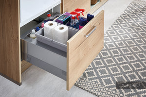 nobilia Hauswirtschaftsraum Structura 405 Eiche Sierra Nachbildung 270 + 240 cm Stauraum