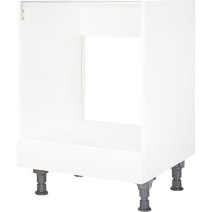 nobilia Herd-Umbauschrank HUB 309, 1 feste Blende, Alpinweiß