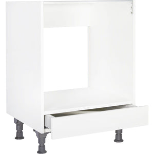 nobilia Herd-Umbauschrank HUS 60 mit 1 Schublade, in Alpinweiß